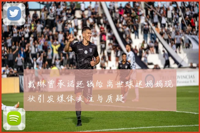 戴琳曾承诺还钱给离世球迷妈妈现状引发媒体关注与质疑