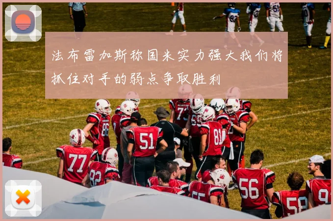 法布雷加斯称国米实力强大我们将抓住对手的弱点争取胜利