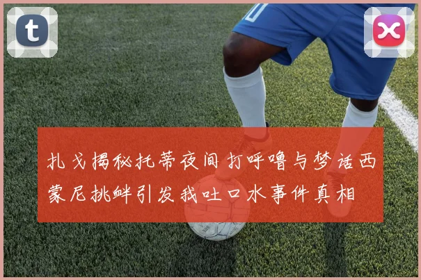 扎戈揭秘托蒂夜间打呼噜与梦话西蒙尼挑衅引发我吐口水事件真相