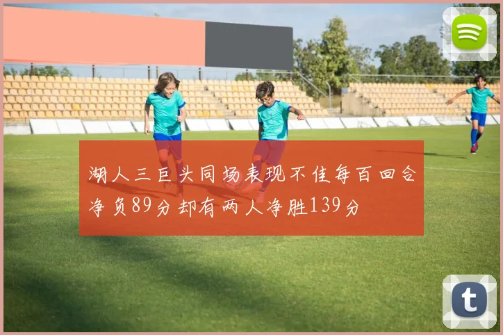 湖人三巨头同场表现不佳每百回合净负89分却有两人净胜139分